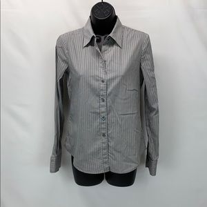 Theory bottom up top size S color gray and white